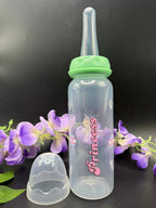 Adult Baby Bottle - 8 oz Trans Paw Princess