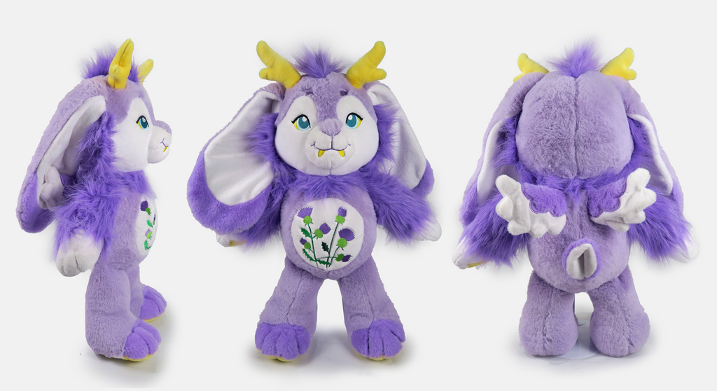 Thistledown Wolpertinger Plushie - Puppy's Aesthetics