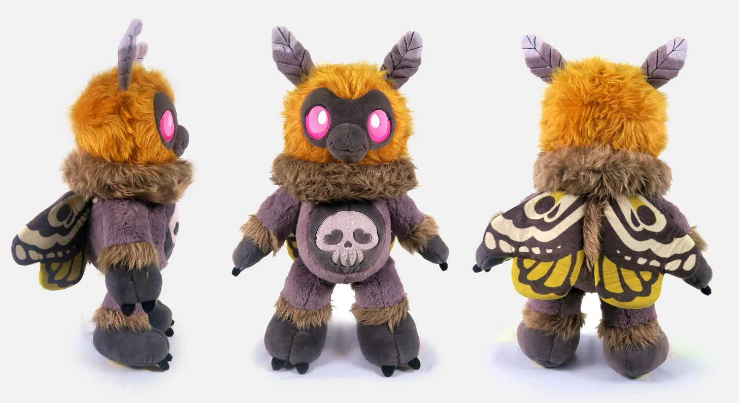 Grimshroud Mothman Plushie - Puppy's Aesthetics