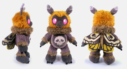 Grimshroud Mothman Plushie - Puppy's Aesthetics