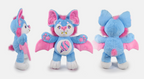 Fairy Floss Bat Plushie - Puppy's Aesthetics