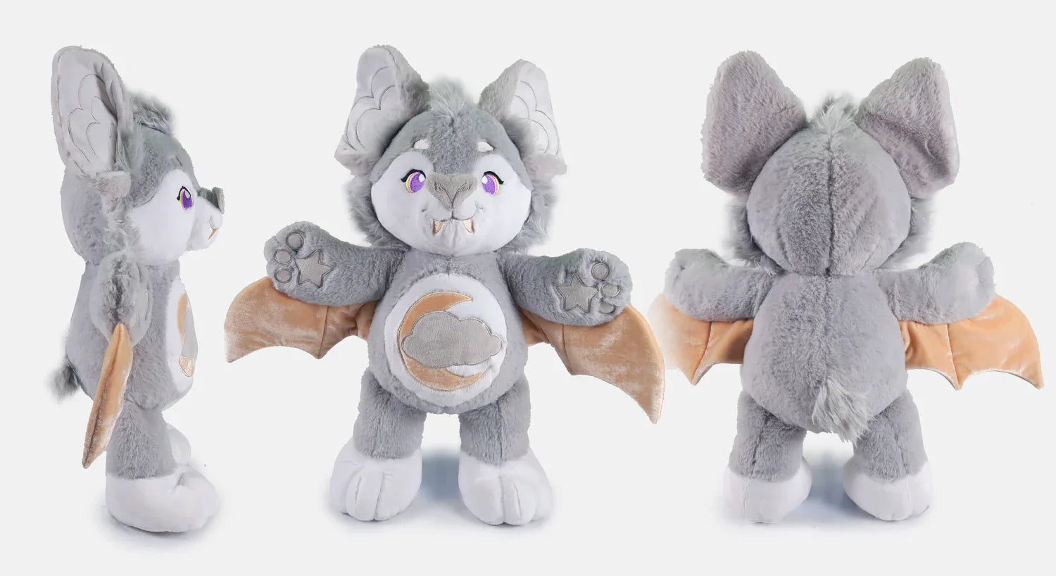 Twinkle Star Bat Plushie - Puppy's Aesthetics