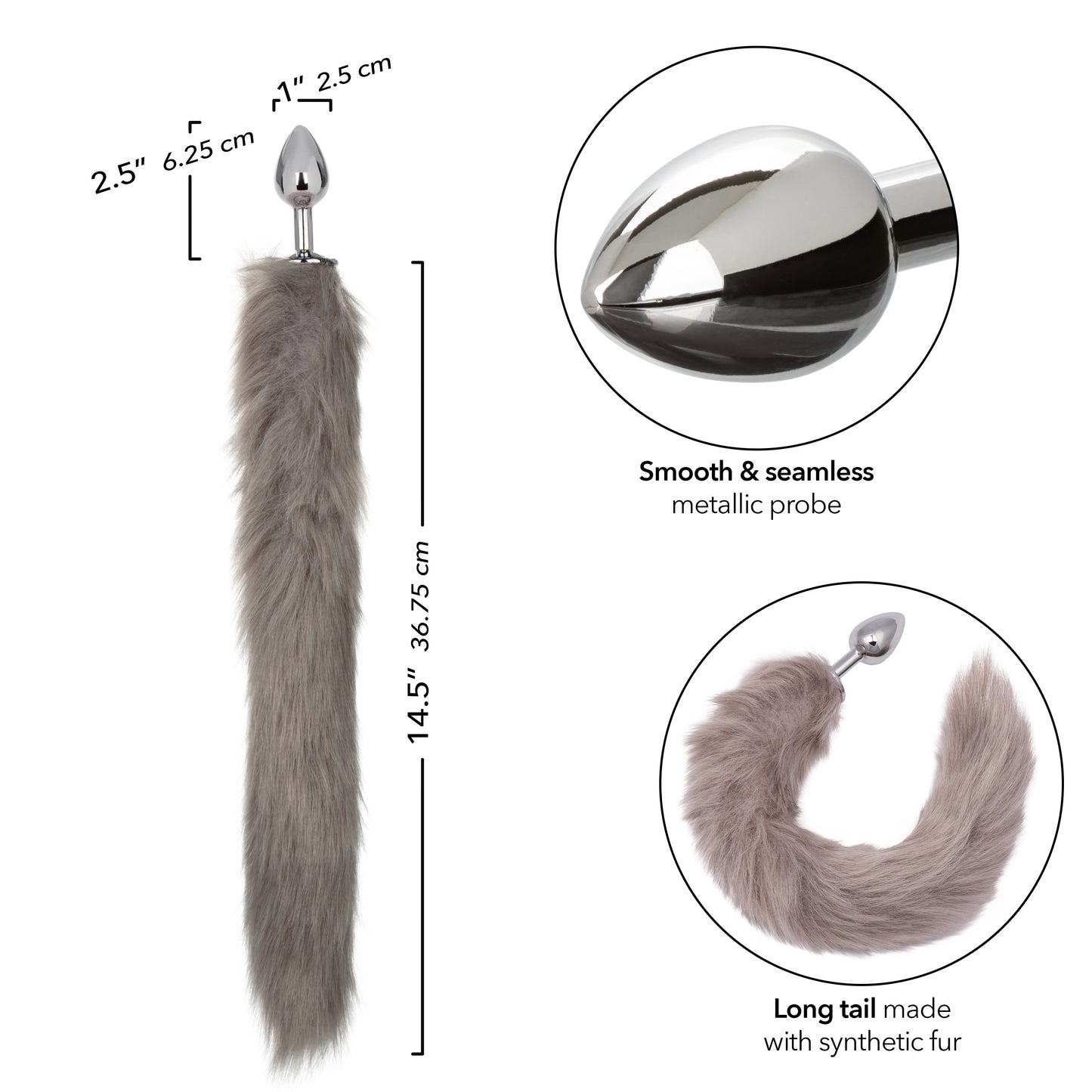 Running Wild Tail - Grey Stimulator
