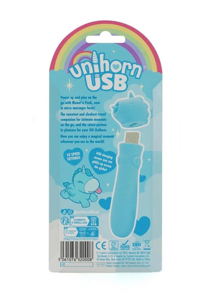 Unihorn Mount'n Peak USB Bullet Vibrator - Puppy's Aesthetics
