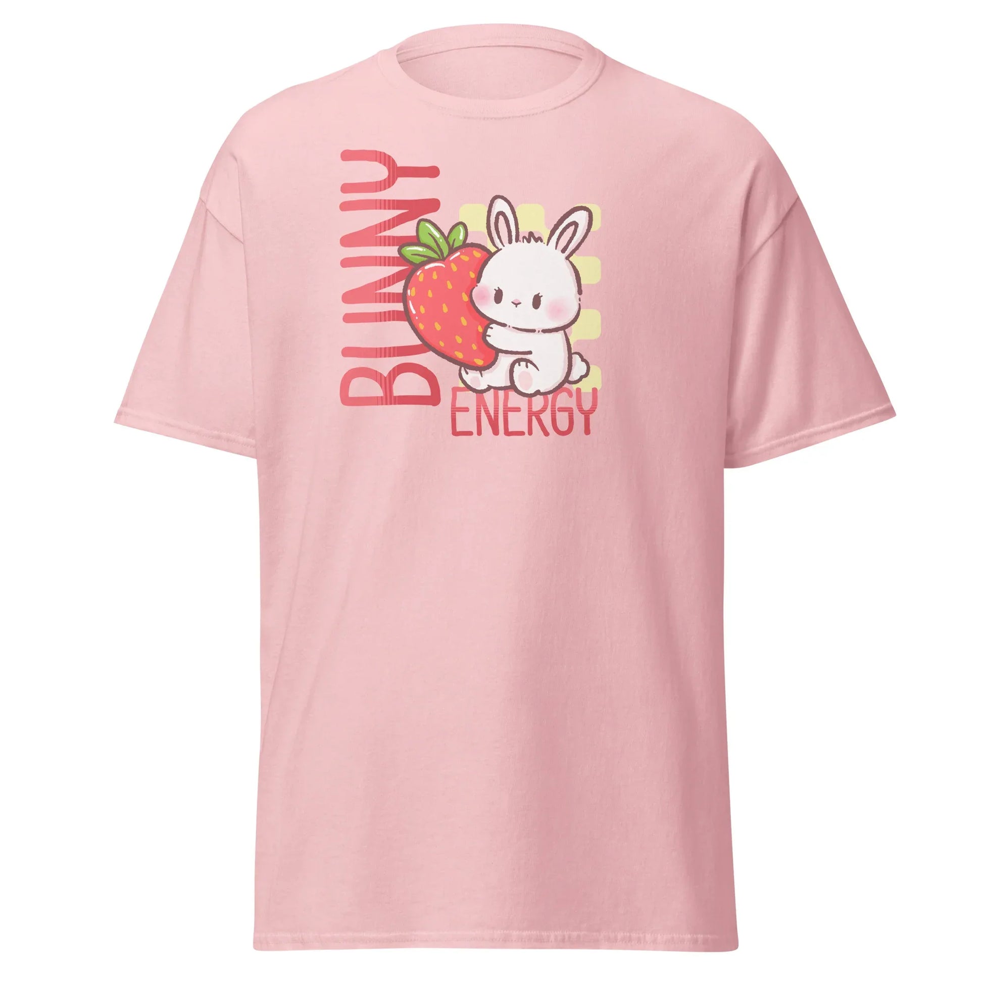Pink Bunny Energy Play Tee - Puppy's Aesthetics