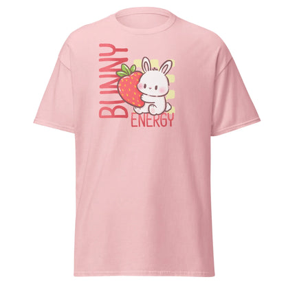 Pink Bunny Energy Play Tee - Puppy's Aesthetics