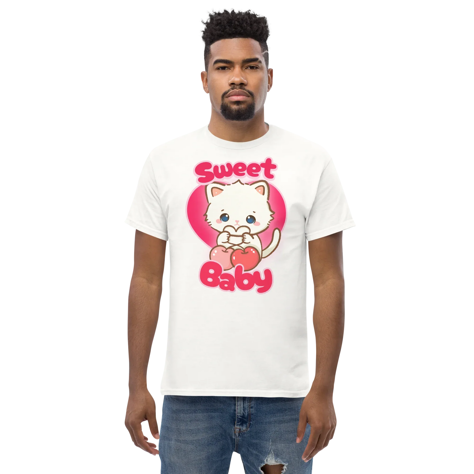 Sweet Cherry Kitty Play Tee - Puppy's Aesthetics