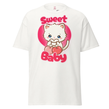 Sweet Cherry Kitty Play Tee - Puppy's Aesthetics