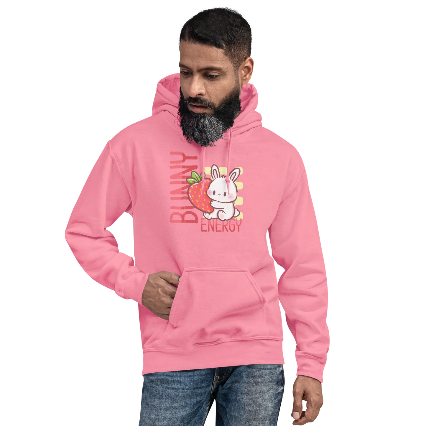 Bunny Energy Play Unisex Hoodie - Puppy's Aesthetics