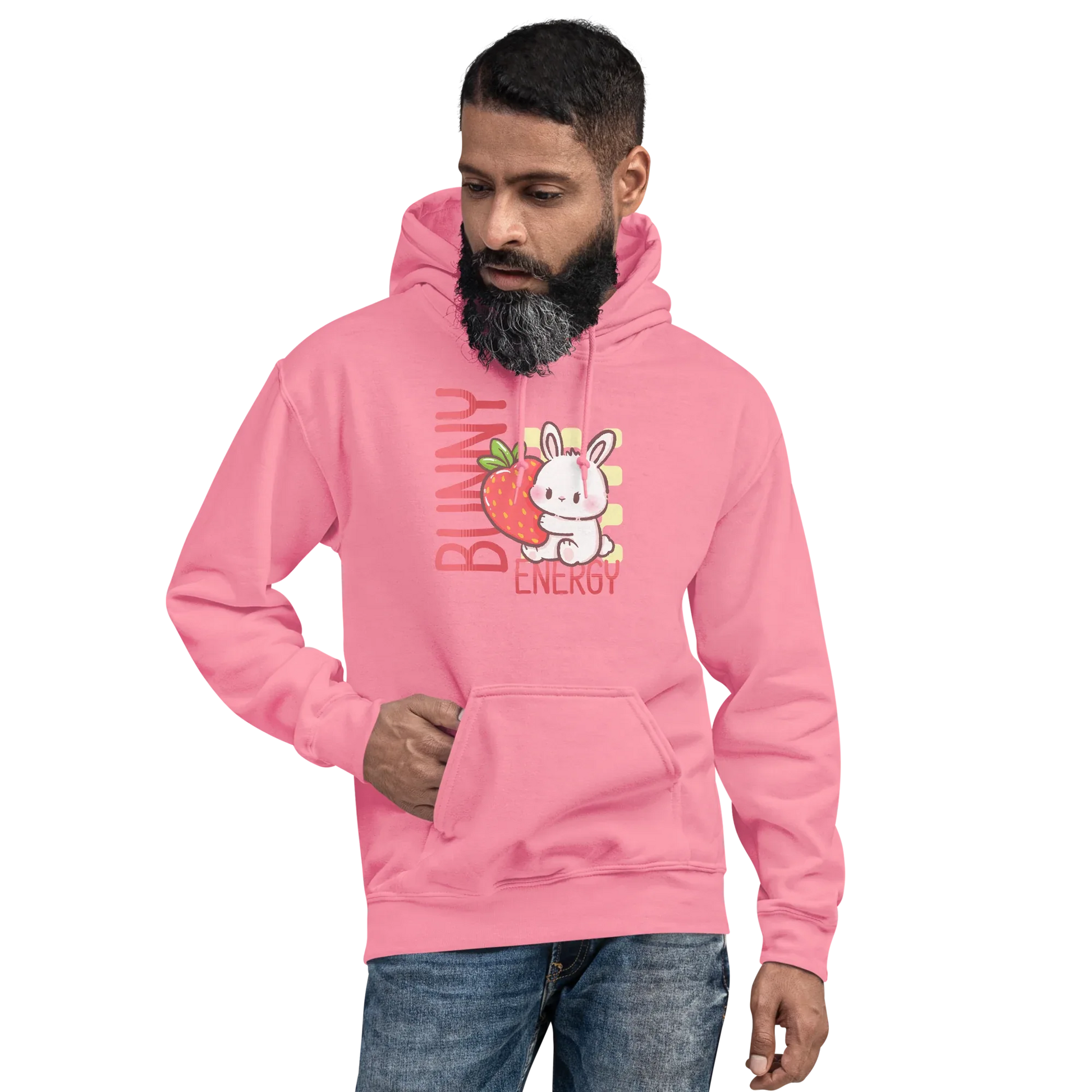 Bunny Energy Play Unisex Hoodie - Puppy's Aesthetics