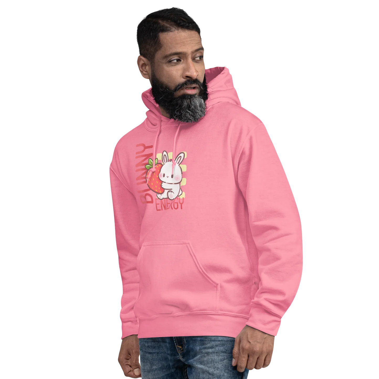Bunny Energy Play Unisex Hoodie - Puppy's Aesthetics