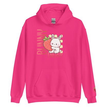 Bunny Energy Play Unisex Hoodie - Puppy's Aesthetics