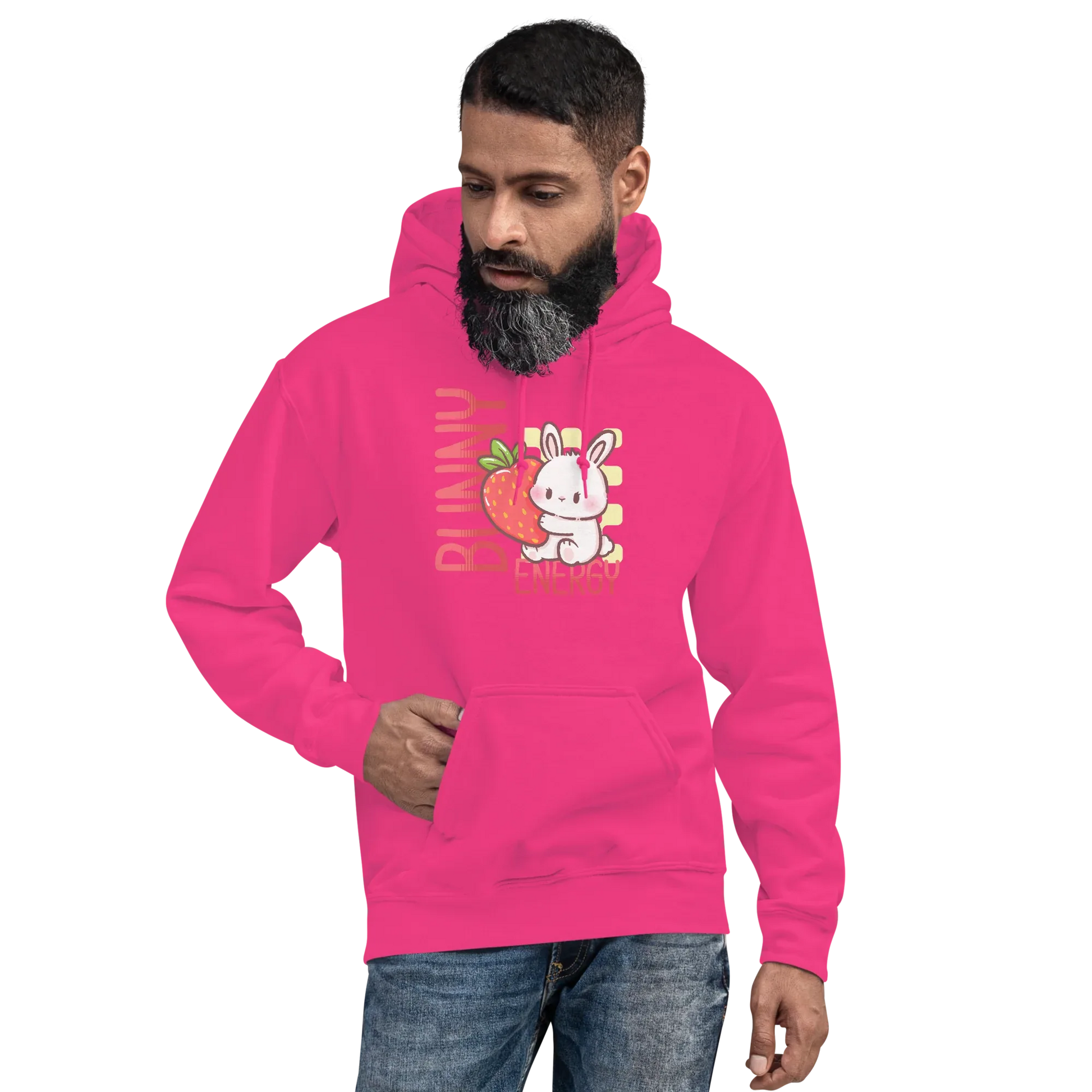 Bunny Energy Play Unisex Hoodie - Puppy's Aesthetics