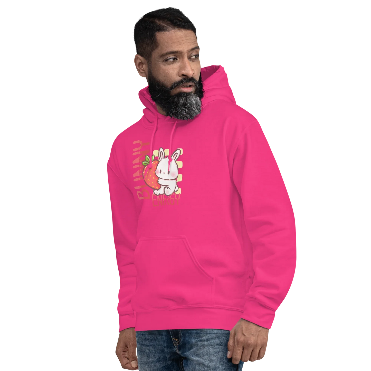 Bunny Energy Play Unisex Hoodie - Puppy's Aesthetics