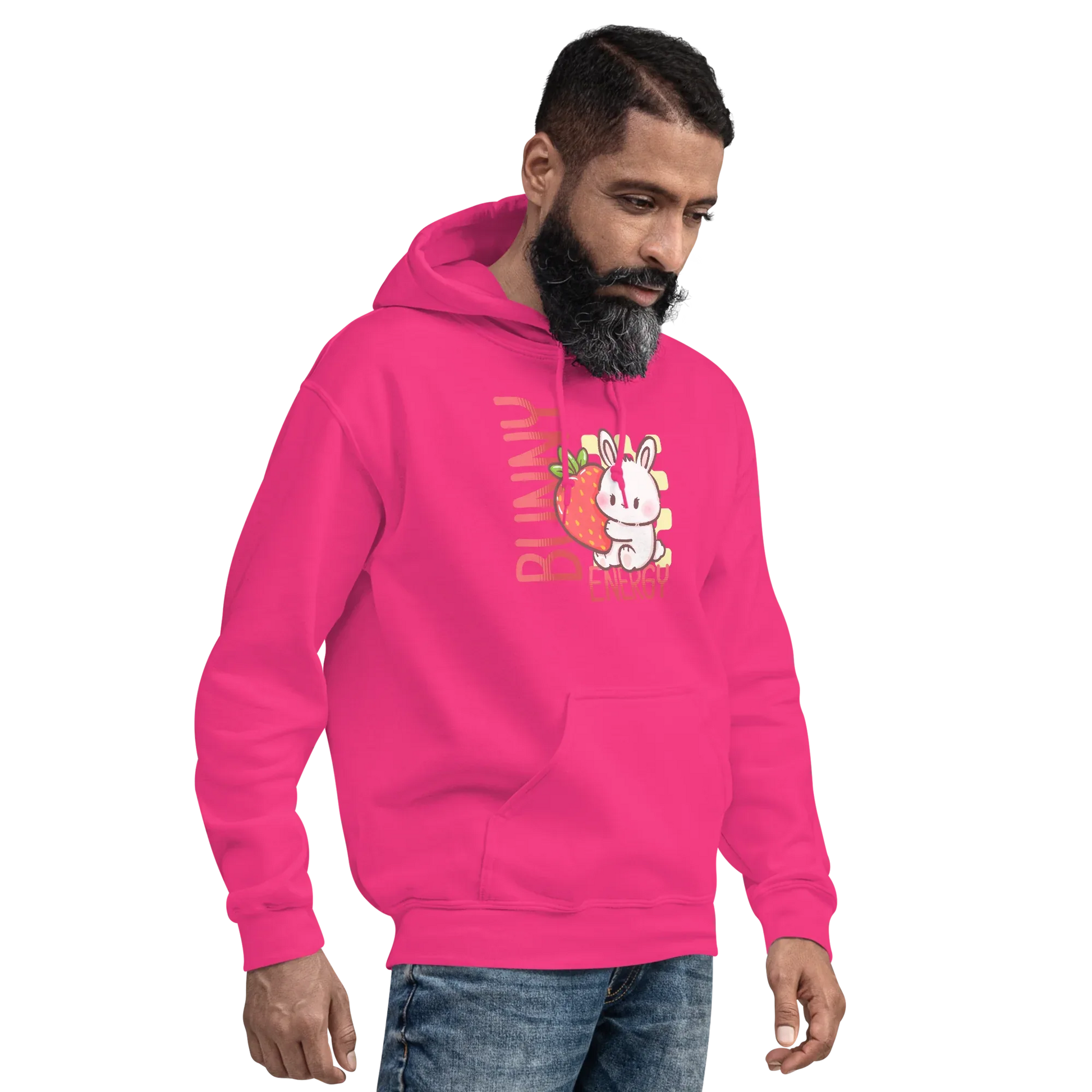 Bunny Energy Play Unisex Hoodie - Puppy's Aesthetics