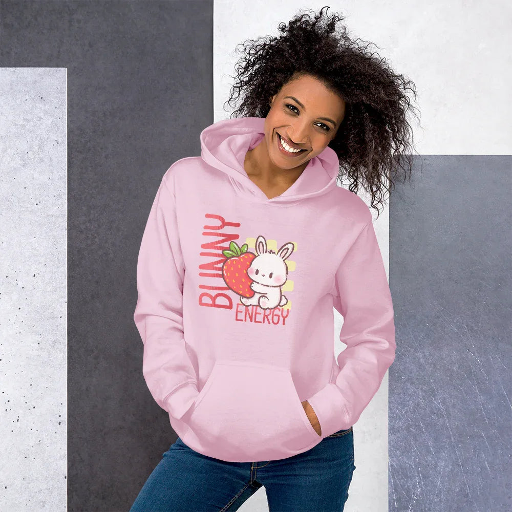 Bunny Energy Play Unisex Hoodie - Puppy's Aesthetics