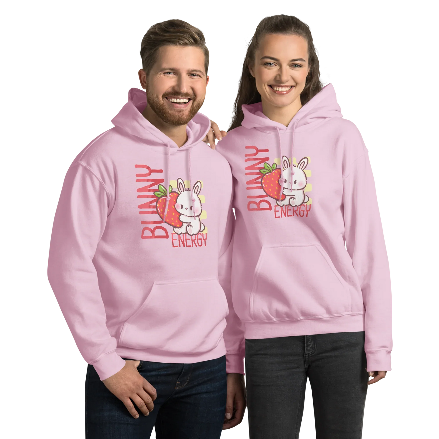 Bunny Energy Play Unisex Hoodie - Puppy's Aesthetics