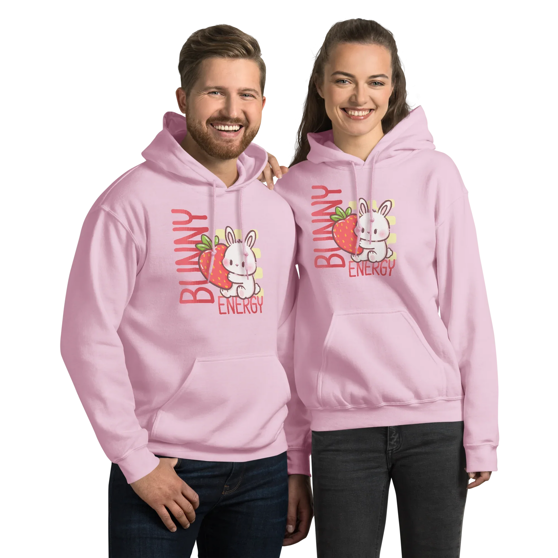 Bunny Energy Play Unisex Hoodie - Puppy's Aesthetics