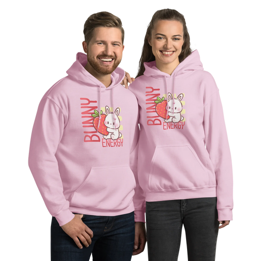 Bunny Energy Play Unisex Hoodie - Puppy's Aesthetics