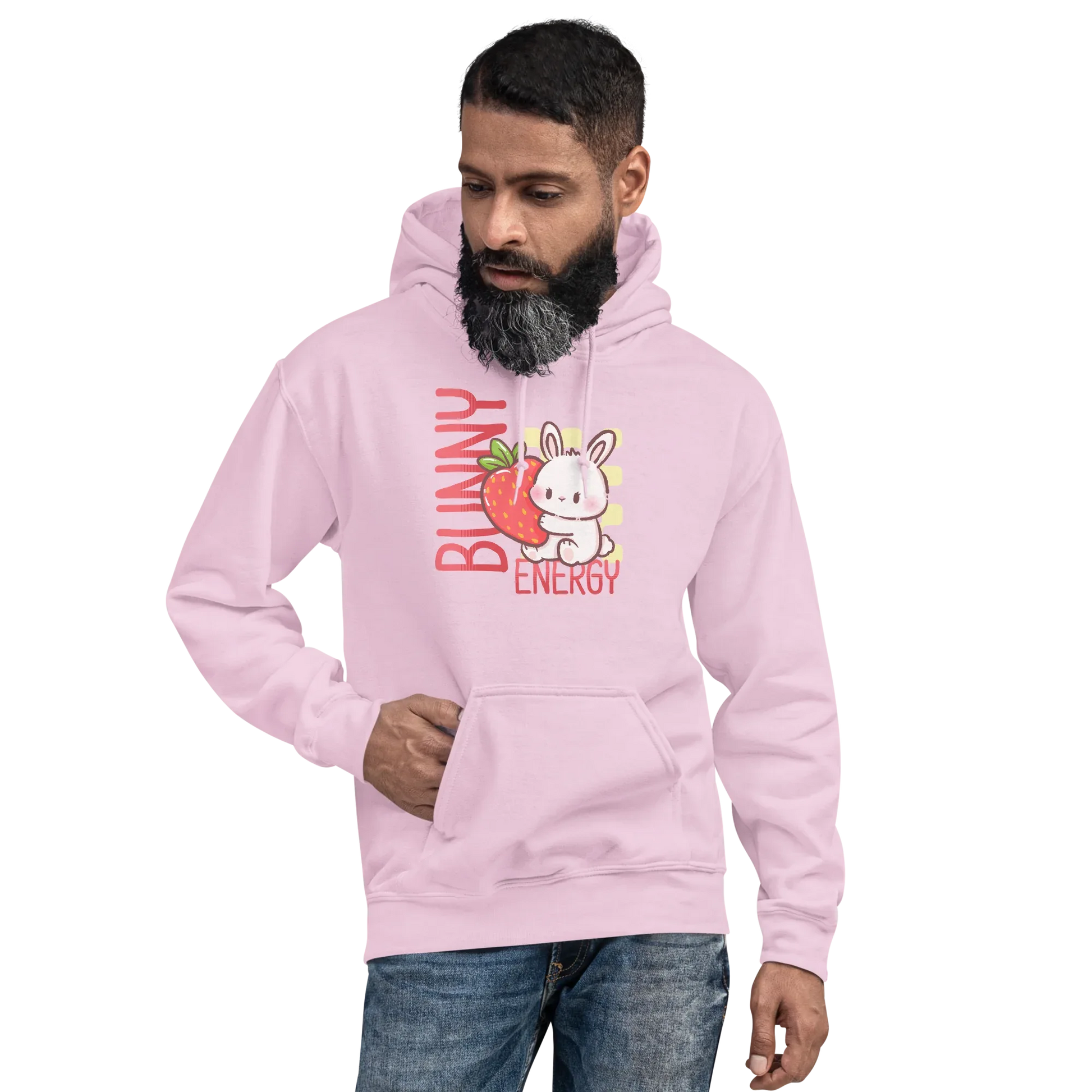 Bunny Energy Play Unisex Hoodie - Puppy's Aesthetics