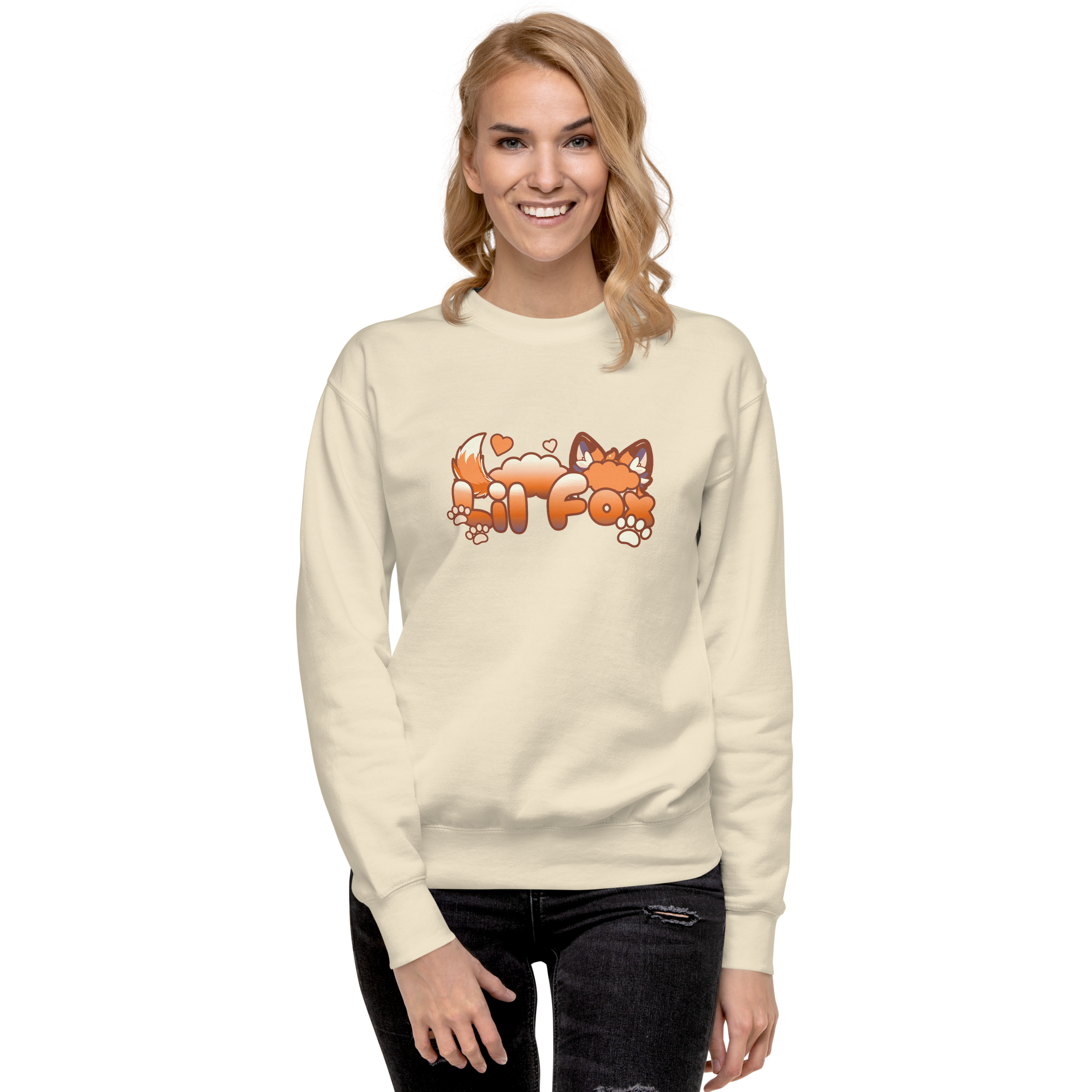 Cute Lil Fox Premium Play Sweater - Puppy's Aesthetics