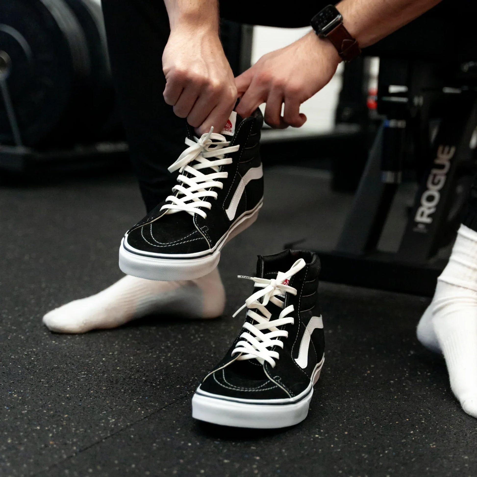 Soft Cloud White Elastic Shoelaces - Puppy's Aesthetics