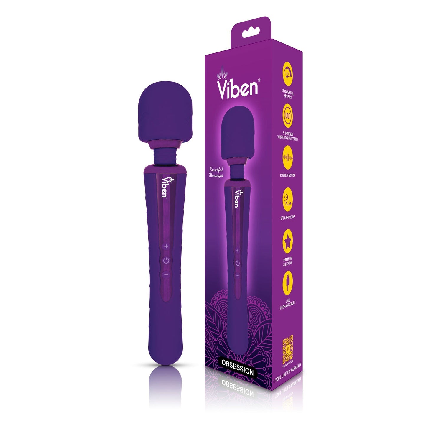 Viben Obsession Wand Vibrator