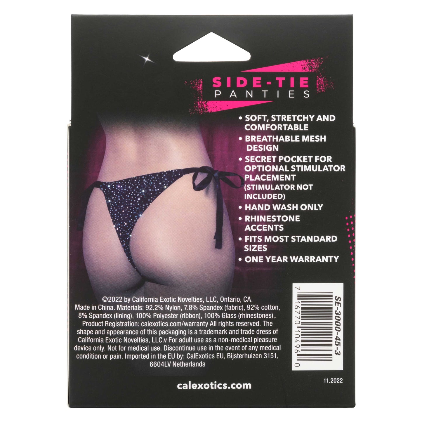Radiance Side-Tie Briefs - Black