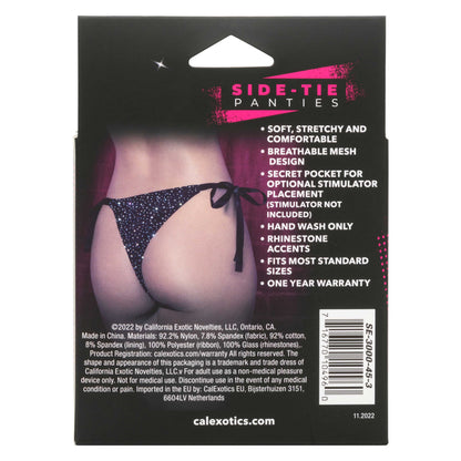 Radiance Side-Tie Briefs - Black