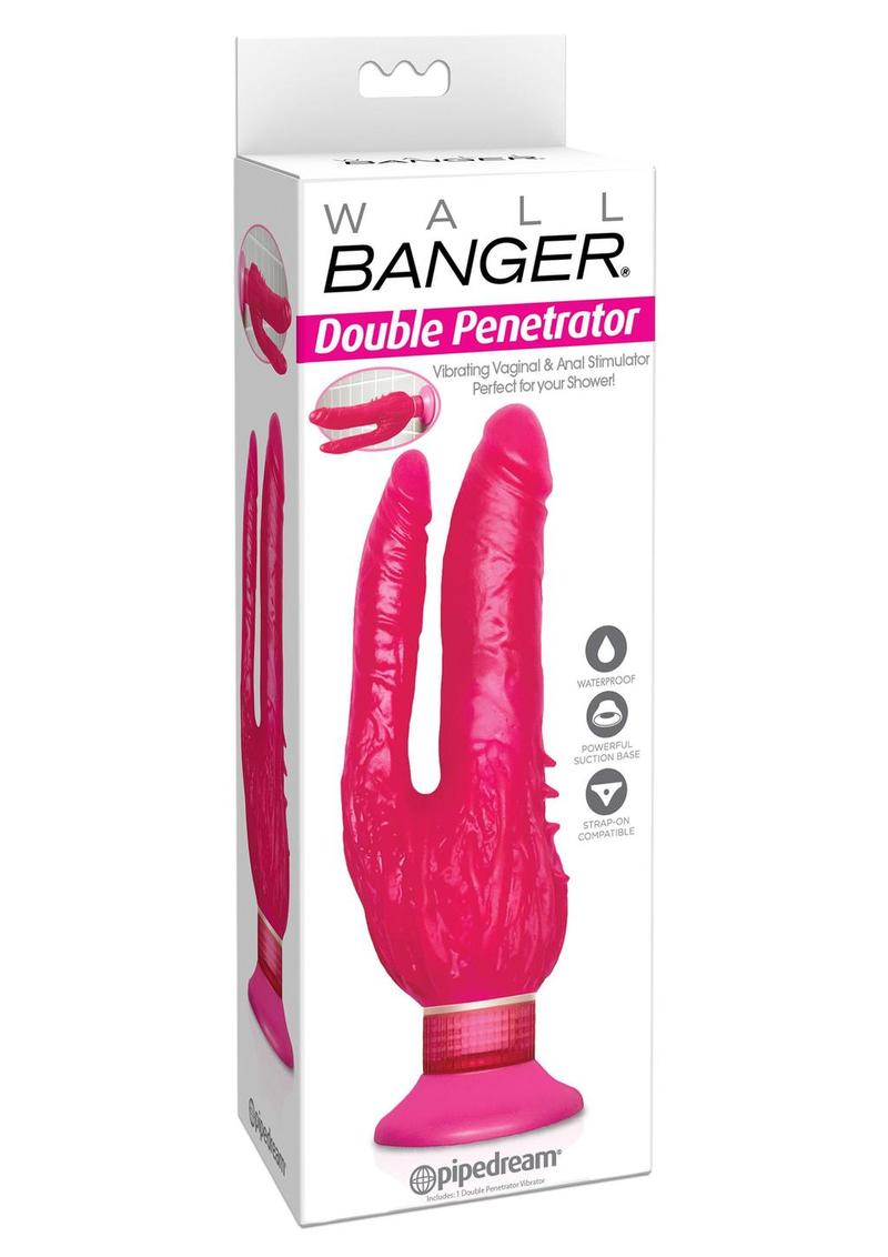 Wall Banger Double Penetrator Vibe Dildo