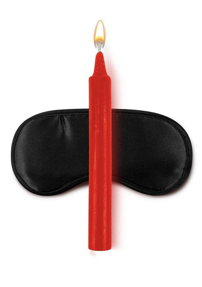 WhipSmart Japanese Bondage Rope Set with Drip Candles and Mask