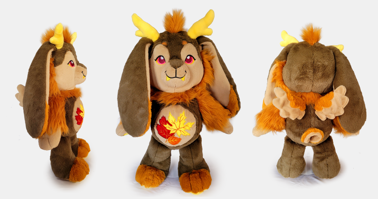 Wispy Winds Wolpertinger Plushie
