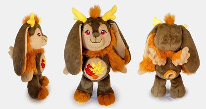 Wispy Winds Wolpertinger Plushie - Puppy's Aesthetics