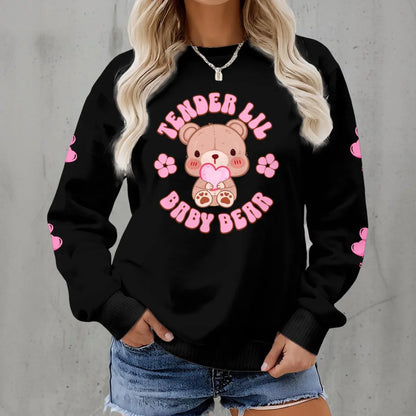 Tender Lil Baby Bear Play Sweater - Puppy's Aesthetics