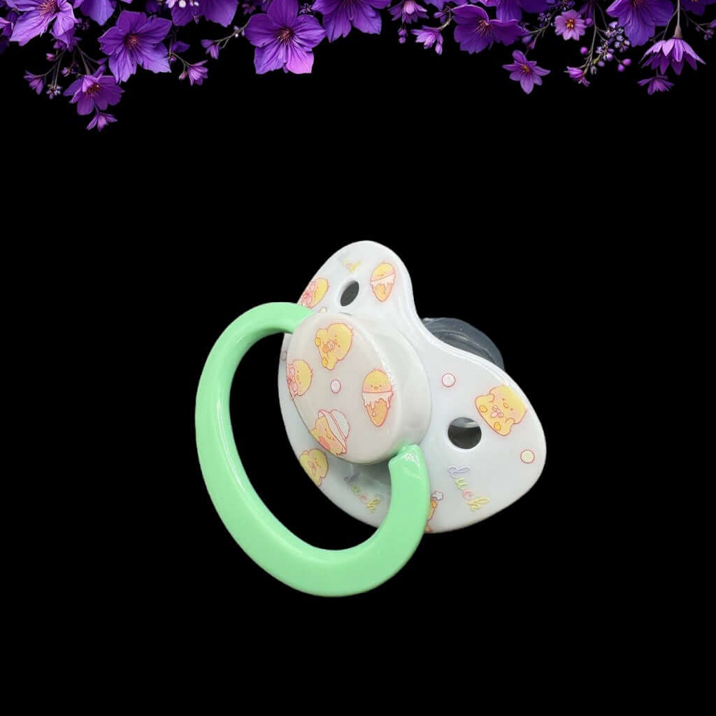 Deco Adult Pacifier - Ducks - Puppy's Aesthetics