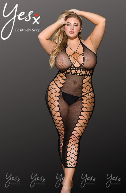 Elegant Bodystocking Dress