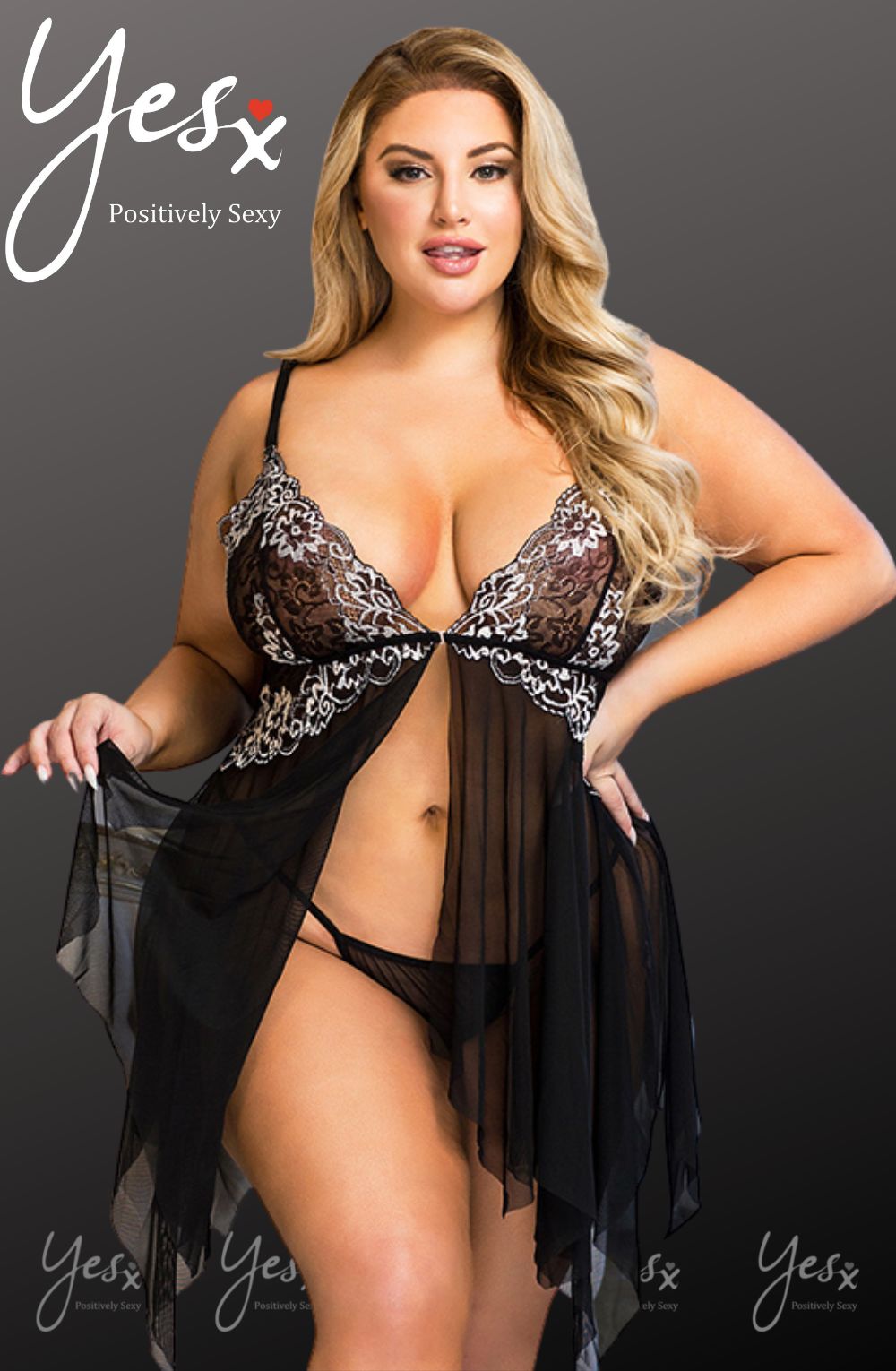 Elegant Babydoll Lingerie Set