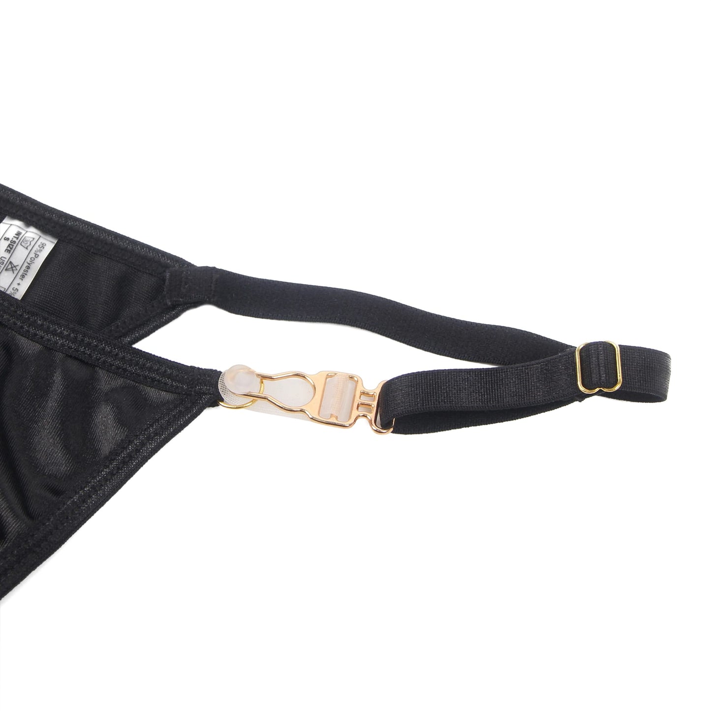 Hollow Cut Halter Bra Set