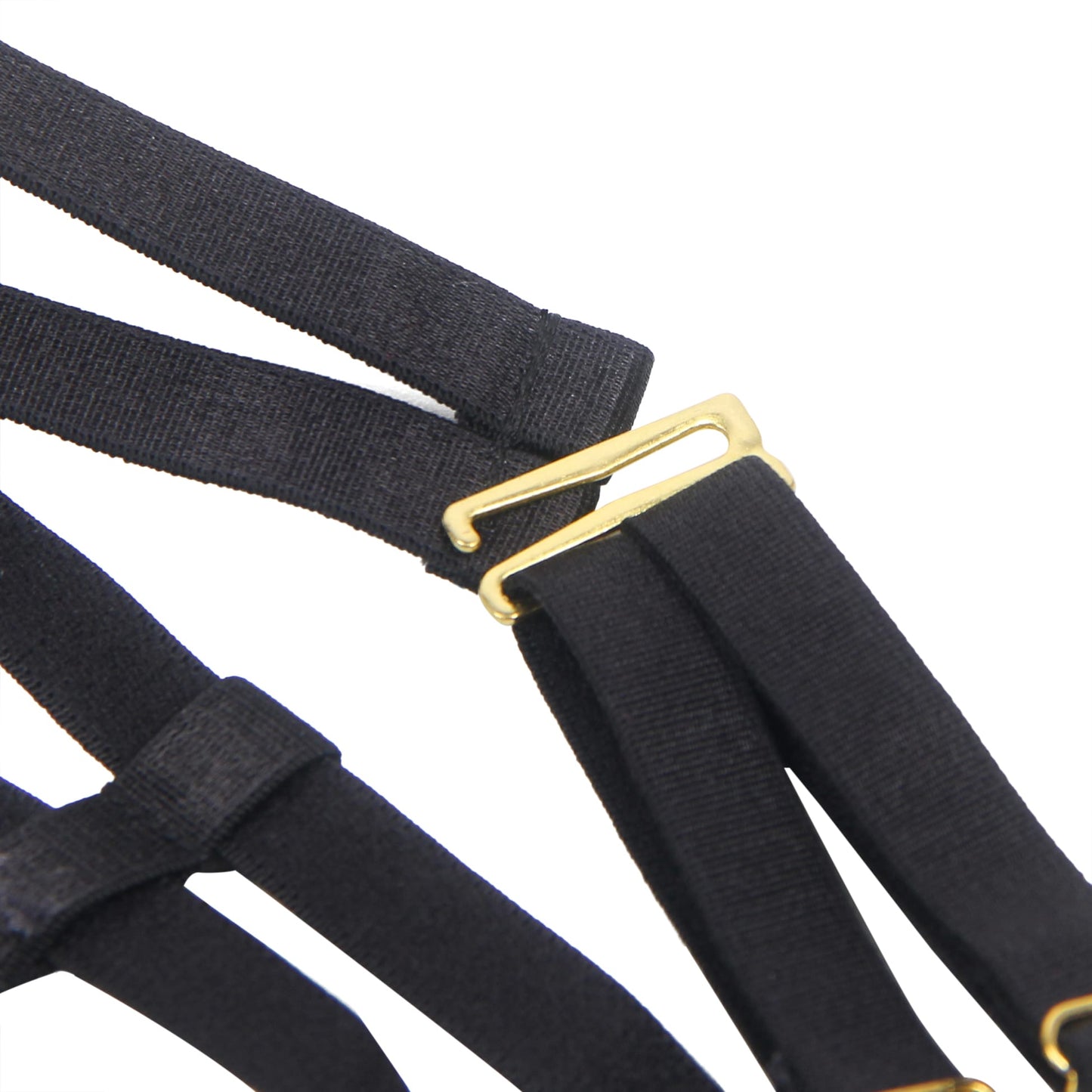 Hollow Cut Halter Bra Set