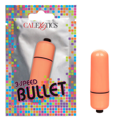 Foil Pack 3-Speed Bullet Massager - Orange