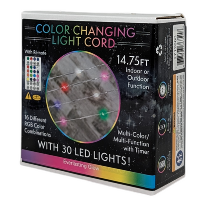 Color Changing Fairie Lights with Remote - 14 Feet Long