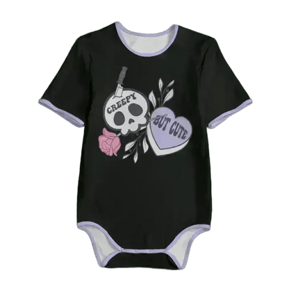 'Creepy But Cute' Goth Unisex Adult Onesie Bodysuit - Puppy's Aesthetics