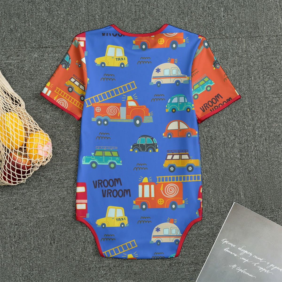 'Vroom Vroom' Cars Adult Unisex Onesie