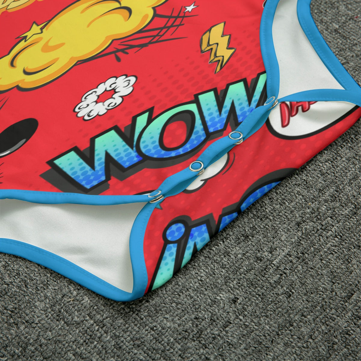 'WOW!' Comic Adult Unisex Onesie