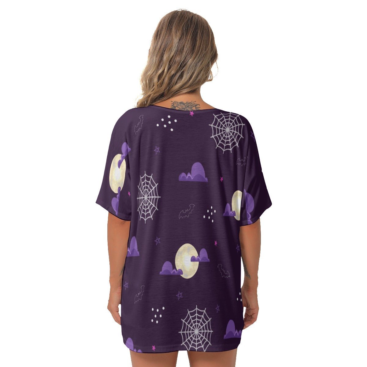 Magical Kitty Purple Graphic Top