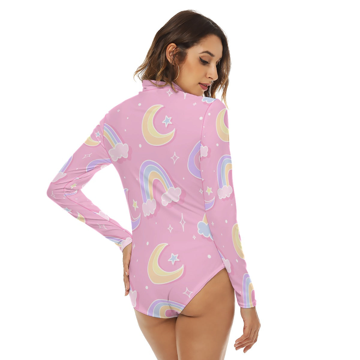 Pastel Rainbow Adult Unisex Long Sleeve Onesie