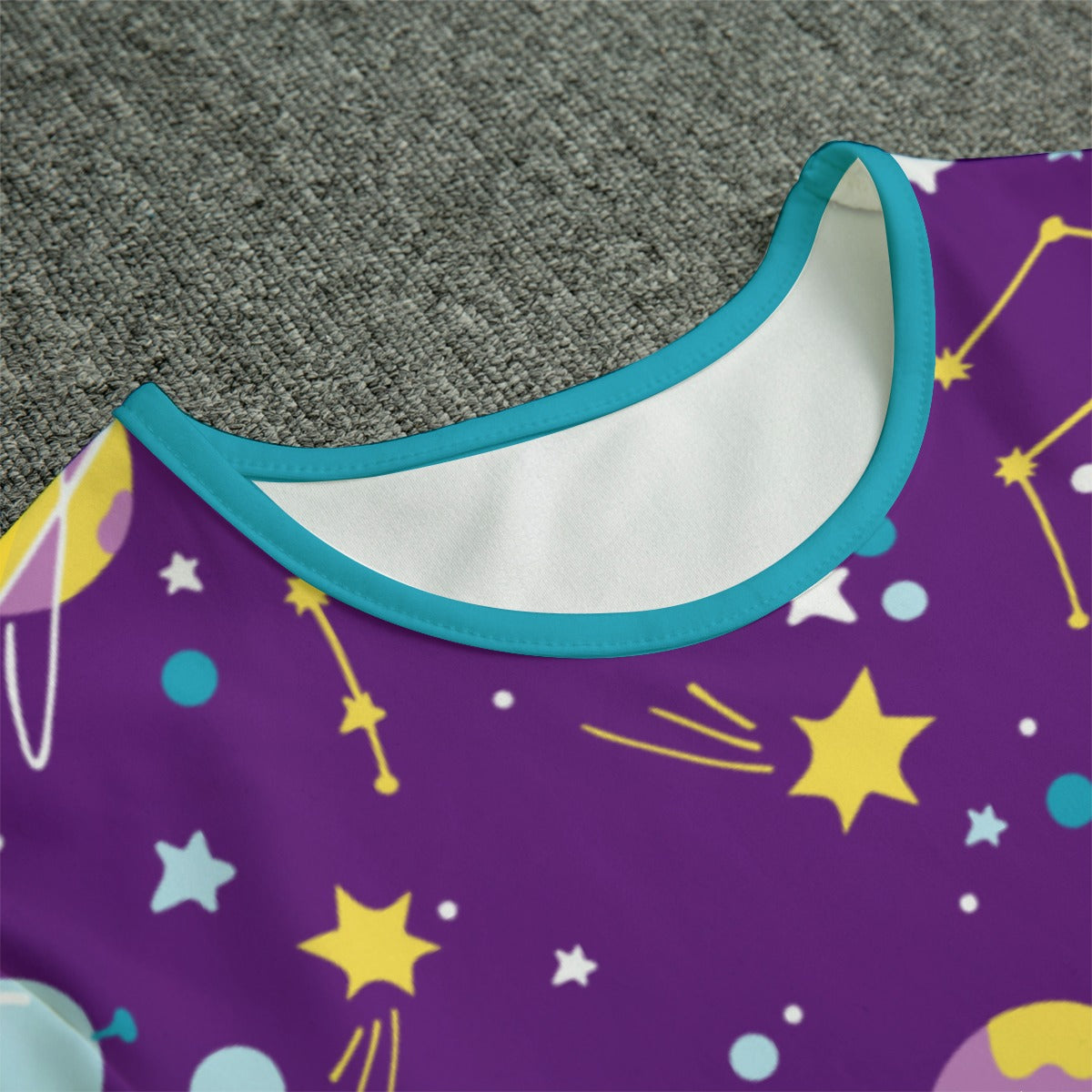 Purple UFO Space Adult Onesie