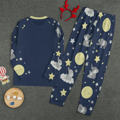 Goodnight Elephant Unisex Pajama Set