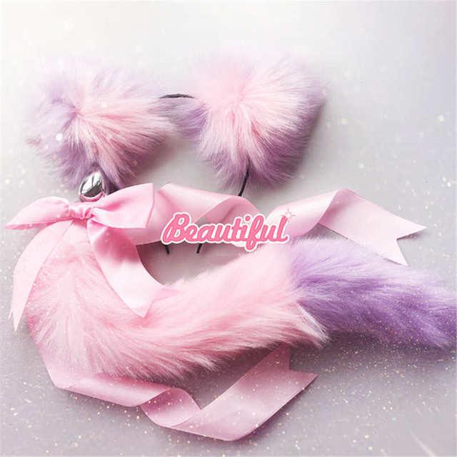 Kawaii Ears and Anal Tail Set (Colors) 2