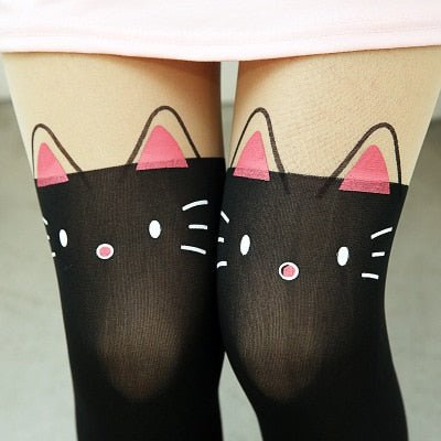 Kawaii Animal Kitty Stockings Pantyhose